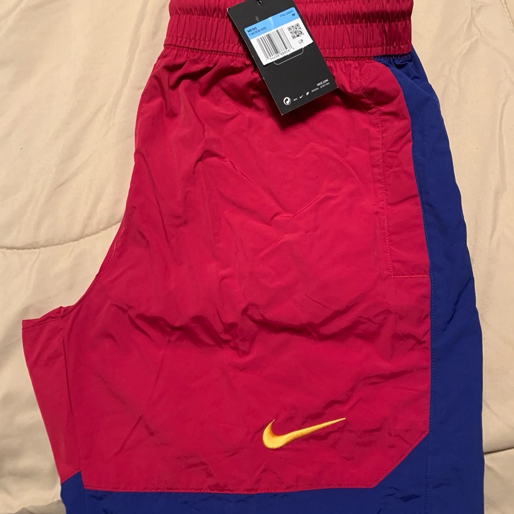 Nike Men FCB Barcelona woven training pants joggers Size M